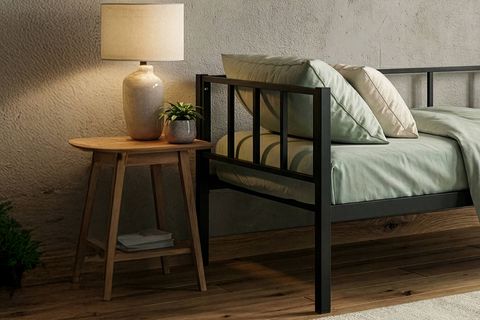 TİTAN DAYBED TEK KİŞİLİK KARYOLA, SİYAH, 90X190