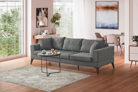 LİNO MODÜLER KÖŞE KOLTUK, KÜL GRİ