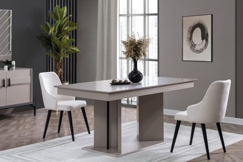 SAFİR YEMEK ODASI TAKIMI, KUMSAL SİYAH