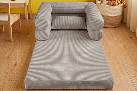 DECO ANNE YANI ÇOCUK YATAĞI, GRİ, 90X150