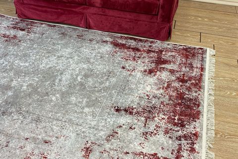 NARNİA LATEKS KAYMAZ TABAN LEKE TUTMAZ SAÇAKLI ABSTRACT HALI