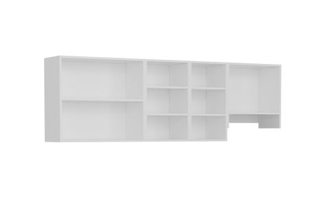 MİNAR 225 CM MUTFAK DOLABI BEYAZ 225-B7-ÜST MODÜL