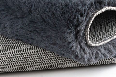 TAVŞAN POST MODERN MAKİNE HALISI, ANTRASİT, 100X200