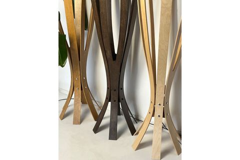 HEDRA İSKANDİNAV TARZI AHŞAP LAMBADER, MEŞE