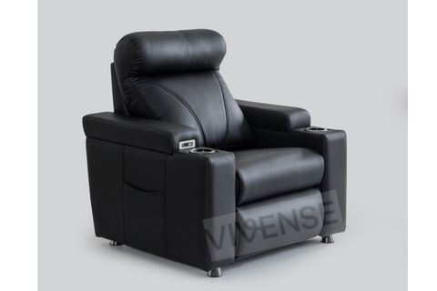 ZERO(PLUS  TEKLİ)    TV KOLTUĞU, SİYAH