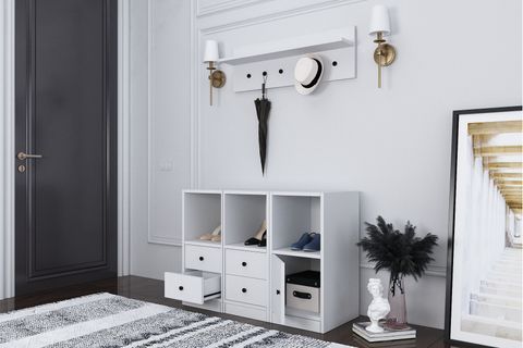 BERA PORTMANTO, 1 KAPAKLI 4 ÇEKMECELİ, PRT-1078-Ç