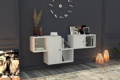 AYDIN KİTAPLIKLI RAF, DVR-1107-Ç