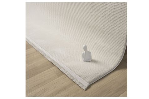 ARTES BAMBU DOKULU MODERN MAKİNE HALISI, KREM, 80X600, 12001