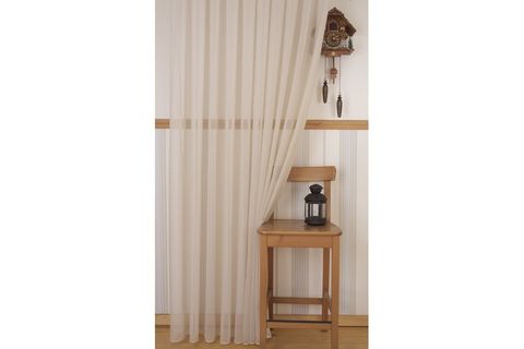 MASSARELLİ PAMUK DOKULU TÜL BEJ PİLESİZ 400X260