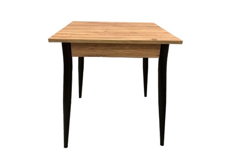 MENDEL MASA VE RİVONE SANDALYE TAKIMI, ATLANTİK ÇAM, 70X70