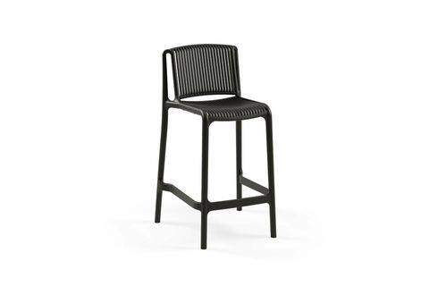 NES BAR SANDALYESİ, SİYAH, 65 CM DÖRTLÜ SET
