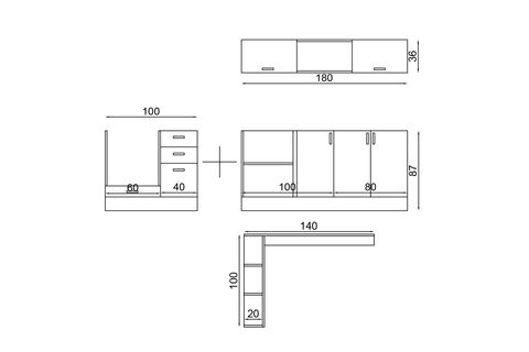 GÖKÇE HAZIR MUTFAK DOLABI, TEZGAHSIZ