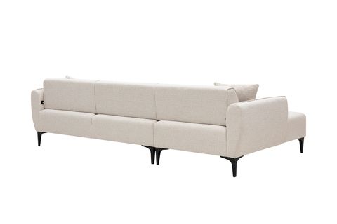 BELLİSİMO CORNER SOFA, LEFT CHAİSE, ECRU