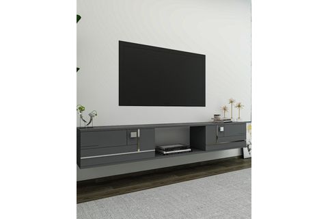 AREDAMCT DUVARA MONTAJ TV SEHPASI, ANTRASİT GÜMÜŞ