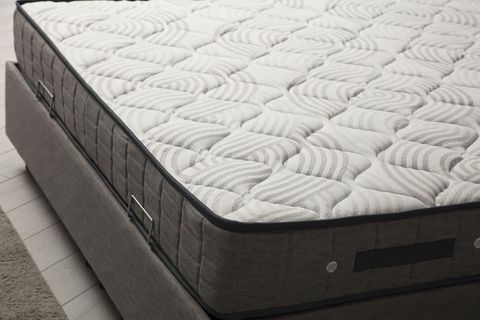 VİTALİA BAZA BAŞLIK VE YATAK SETİ, AÇIK GRİ, 160X200