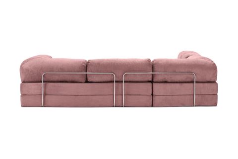 LEGOM MODÜLER YATAKLI AKTİVİTE KÖŞE KOLTUK GÜL KURUSU, 200X300