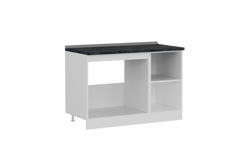 MİNAR 125 CM MUTFAK DOLABI BEYAZ 125-B1-ALT MODÜL