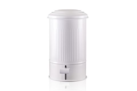 THE MİA STRİPE MUTFAK VE BANYO ÇÖP KOVASI, BEYAZ, 5 LT