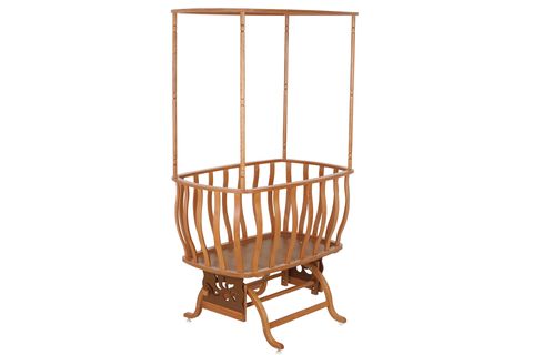 HACEGAN SALLANIR SEPET BEŞİK, AÇIK KAHVE, 60X90