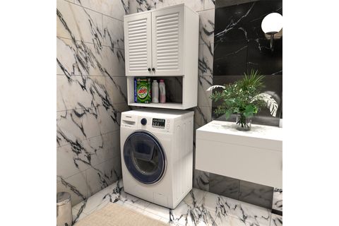 YILDIZ ELEGANCE LUXE BANYO ÇAMAŞIR MAKİNESİ ÜST DOLABI
