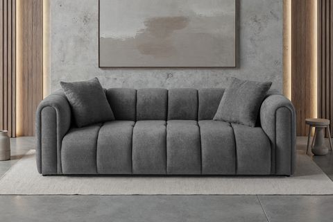 OSLO ÜÇLÜ KOLTUK, ANTRASİT