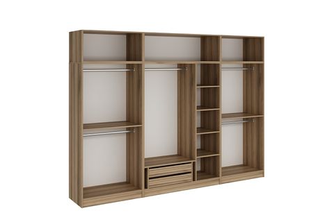 MİNAR KALE GARDIROP 8,  7 KAPAKLI,  190 CM