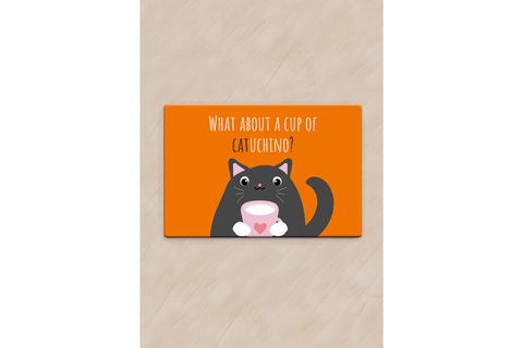 PVC CATUCHİNO KEDİ KÖPEK MAMA PASPASI, 40X60