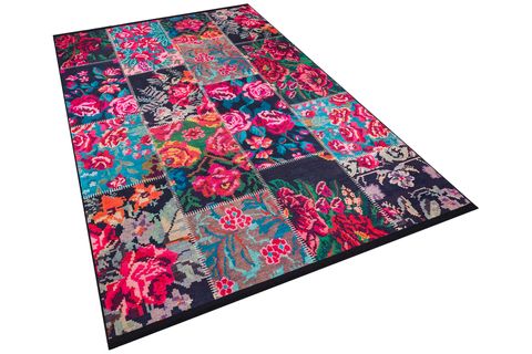 FRENDA HALI, PAMUK TABAN, KIRMIZI, 160X230