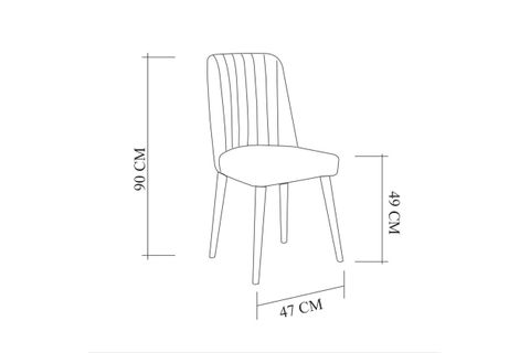 STORMİ MUTFAK MASA TAKIMI, BEYAZ GRİ SOHO 0701, 120X75