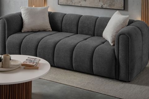 OSLO ÜÇLÜ KOLTUK, ANTRASİT