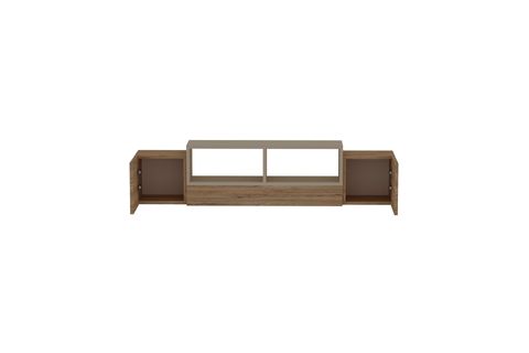 ARNETTİ EASY RAFLI TV SEHPASI, ATLANTİK ÇAM BEJ