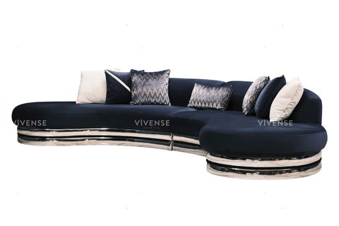 Dörtlü Koltuk Mavi