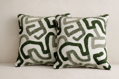 JAKAR İKİLİ PAMUK KIRLENT KILIFI, YEŞİL