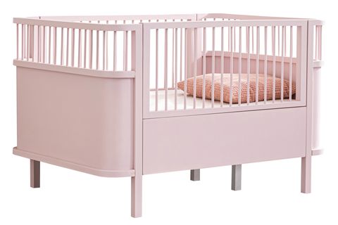 TREND BÜYÜYEBİLEN BEŞİK, PEMBE, 90X130