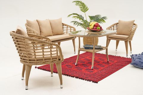 HAPPY İKİLİ BAHÇE OTURMA GRUBU