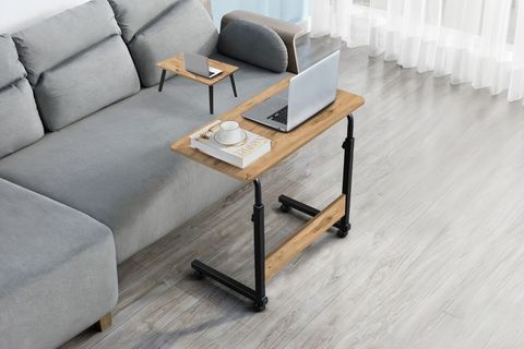 ÇİFT KULLANIMLI YÜKSEKLİK AYARLI LAPTOP SEHPASI, ÇAM