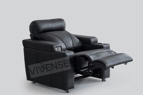 ZERO(PLUS  TEKLİ)    TV KOLTUĞU, SİYAH