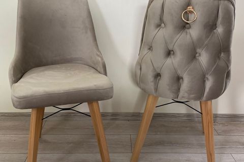 LÜX AÇILIR MASA VE SANDALYE TAKIMI, MEŞE  GRİ, 130X80