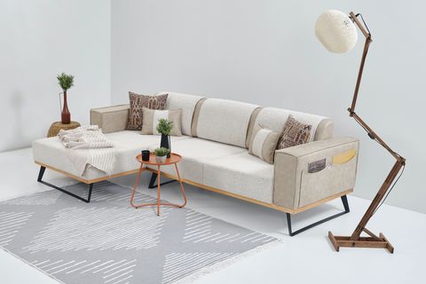 LOFT KÖŞE KOLTUK, KREM, SOL KÖŞE