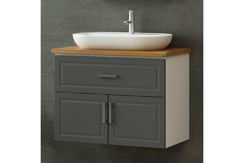 SANYA BANYO ALT DOLABI, ANTRASİT, 85 CM