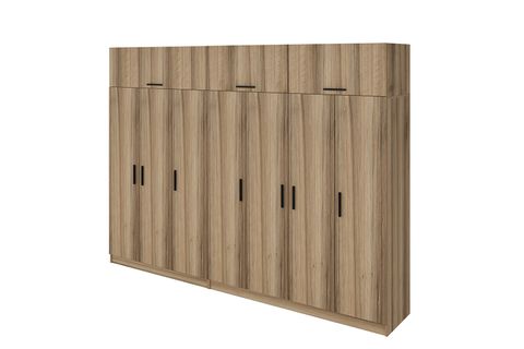 MİNAR KALE GARDIROP 7,  7 KAPAKLI,  190 CM