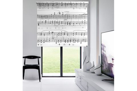 NAZA ZEBRA STOR PERDE MELODİ GENÇ ODASI PERDESİ 200 CM 200X200