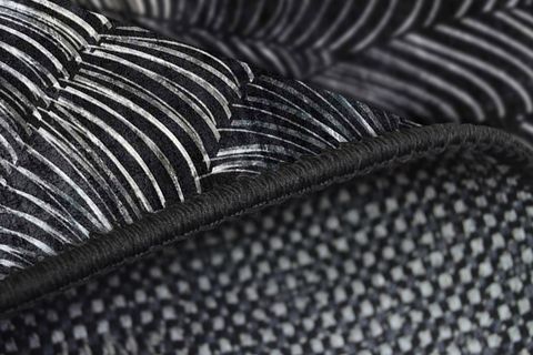 AİDA HOME BLACK SALON HALISI, 80X150
