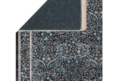 VİNTAGE ÇİÇEK DESENLİ HALI, ETNİK KİLİM DOKUMA TABAN HALI, 325 YNG, 100X150 CM