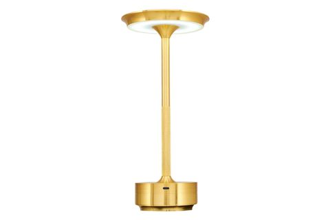 ÖZCAN AYDINLATMA DUMBBELL TAŞINABİLİR MASA LAMBASI SARI, 3016-03