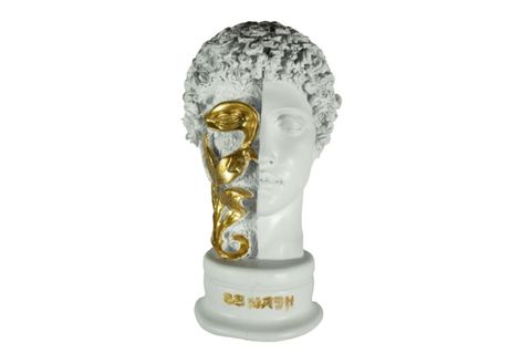 ANTİK BÜST, BEYAZ GOLD