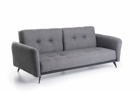 FUTON RON ÜÇLÜ KANEPE, GRİ