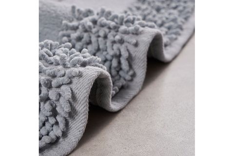 ALANUR SALİNA OVAL COTTON MAKARNALI İKİLİ PASPAS GRİ
