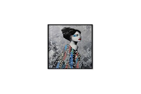 TABLOLIFE GREY BEAUTY YAĞLI BOYA DOKULU TABLO, ÇERÇEVESİZ, 75X100