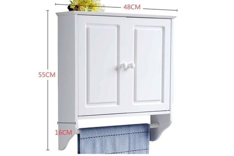 TİMES LAKE BANYO DOLABI, BEYAZ